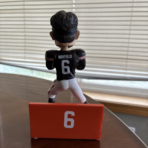Baker Mayfield Cleveland Browns Big Ticket Series Bobblehead NFL Football - Picture 3 of 4
